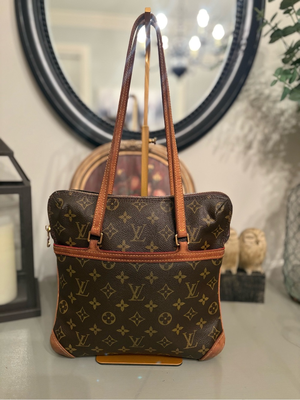 Vintage Louis Vuitton Monogram Sac Coussin GM with COA